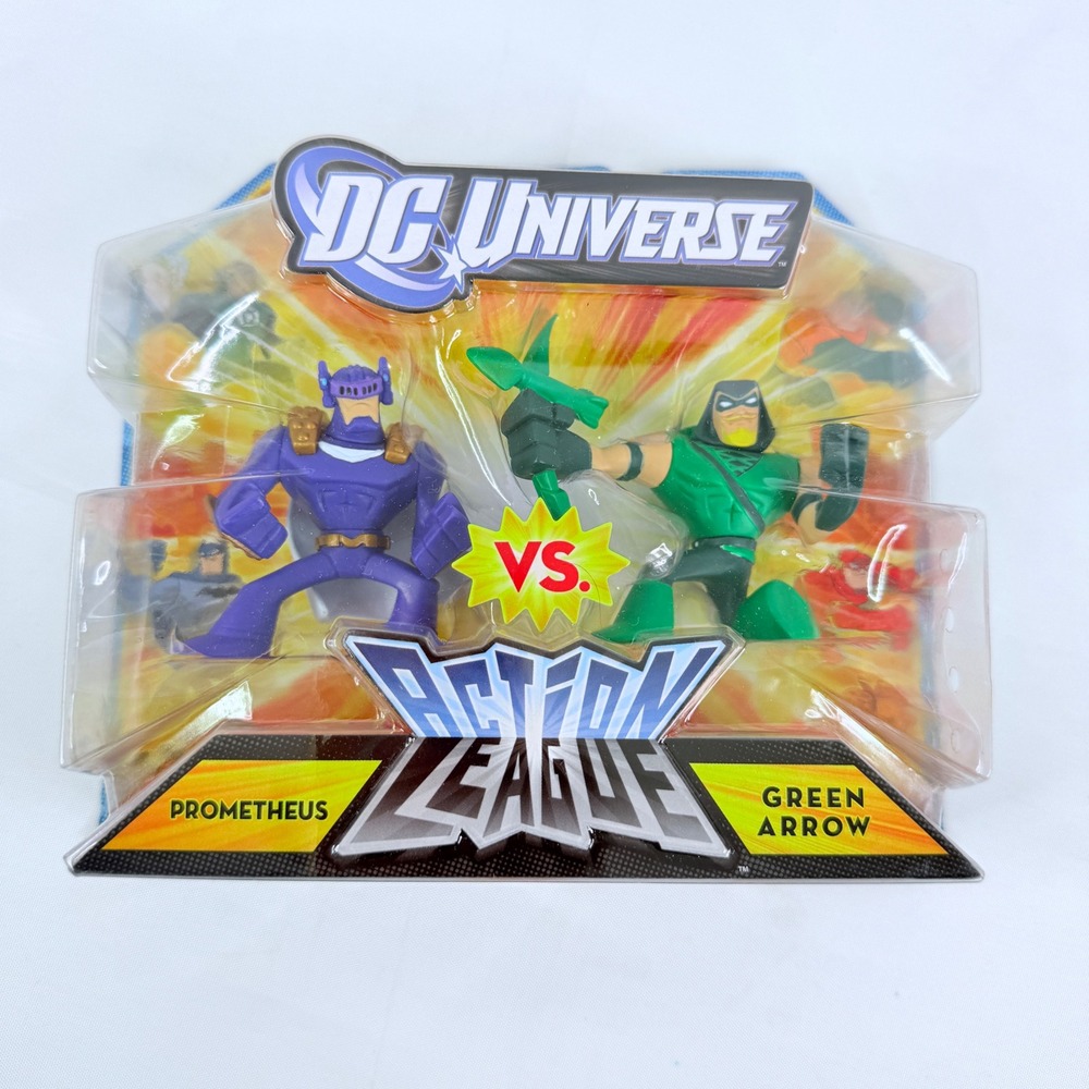 DC Universe Action League Prometheus vs Green Arrow Mattel Figure 2-Pack V2248